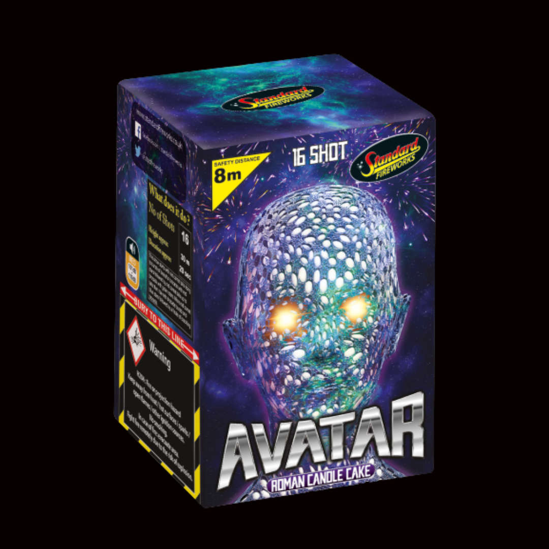 Avatar 16 Shot Cake by Standard Fireworks - MK Fireworks King