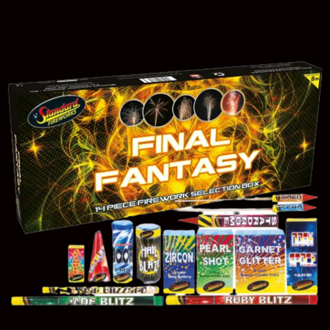 Final Fantasy 14 Piece Selection Box by Standard Fireworks - MK Fireworks King